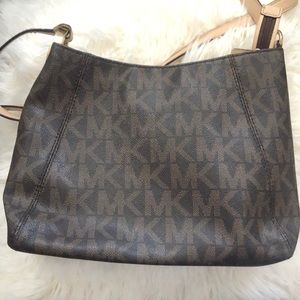 Brown MK crossbody